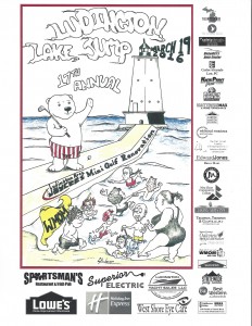 Lake Jump Poster