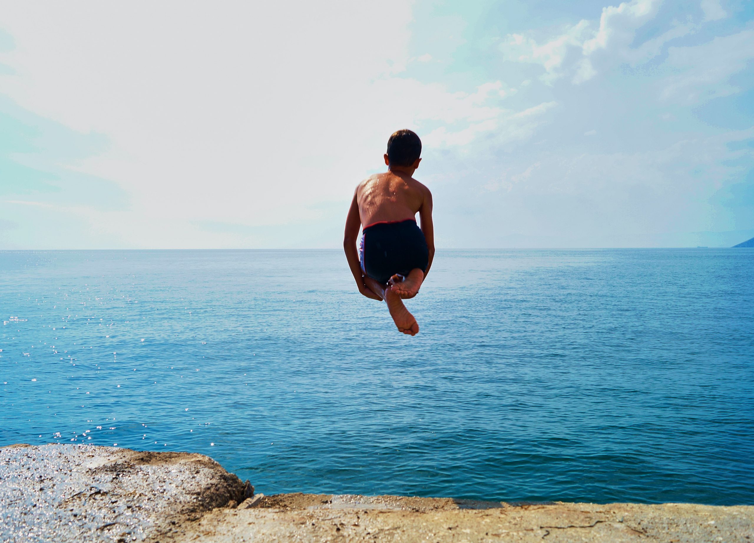 Annual Ludington Lake Jump Reimagined:  Jump-Where-You-Are Campaign